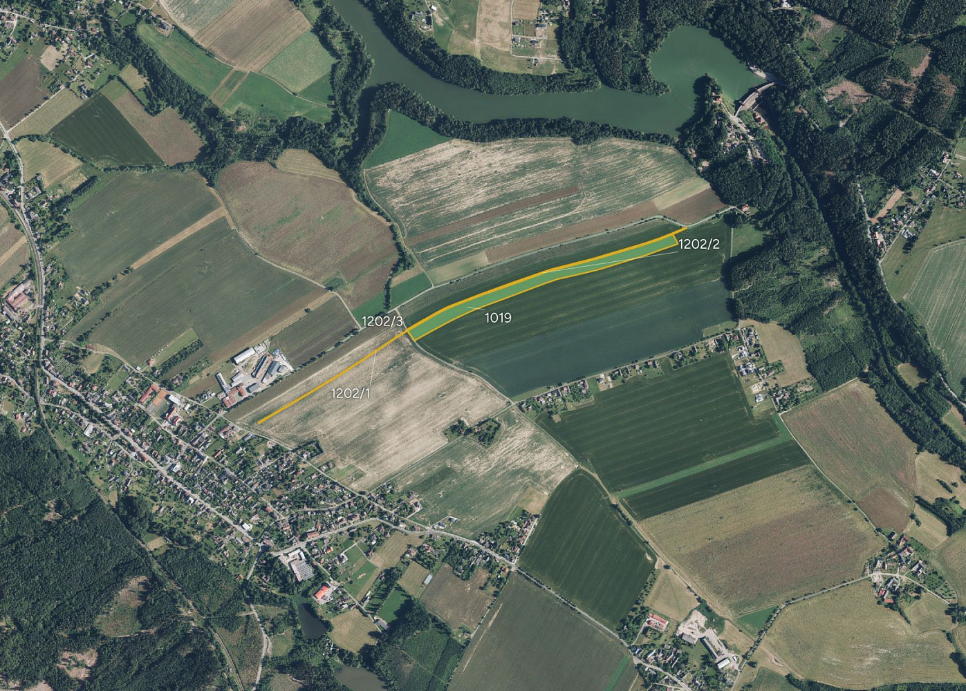Prodej pole 39 626 m²
