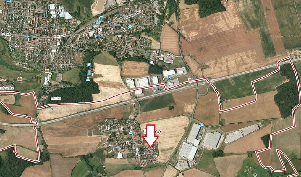 Prodej stavebního pozemku 657 m², Úherce – náhled fotky 12