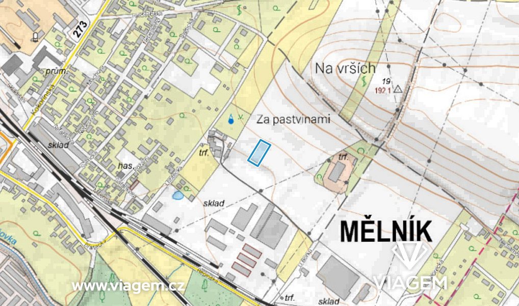 Prodej stavebního pozemku 511 m², Mělník – náhled fotky 3