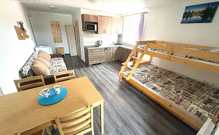 Prodej bytu 1+kk 26 m², Nová Pec - Dlouhý Bor, okres Prachatice