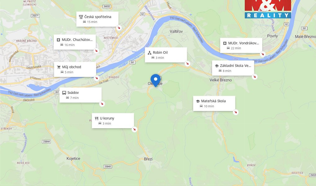 Prodej stavebního pozemku 952 m², Ústí nad Labem – náhled fotky 20