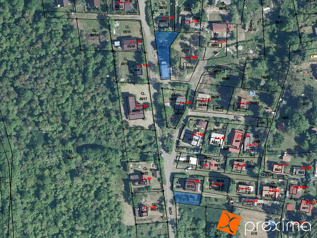 Prodej zahrady 10 m²
