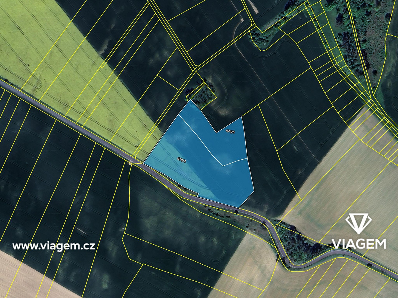 Prodej pole 2 080 m² – fotografie 4