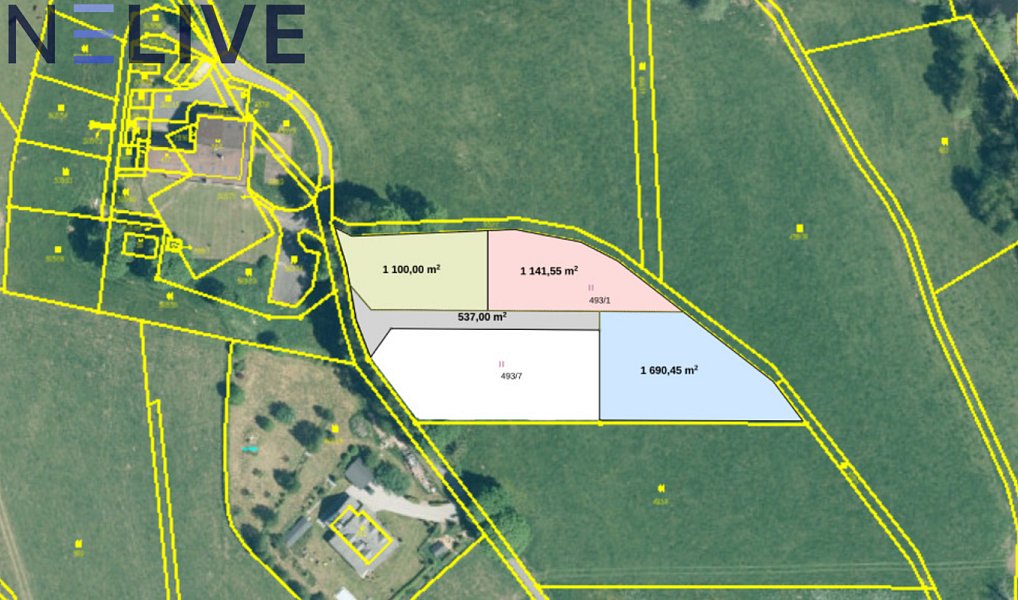 Prodej louky 2 832 m², Železná Ruda – fotka 1 z 3