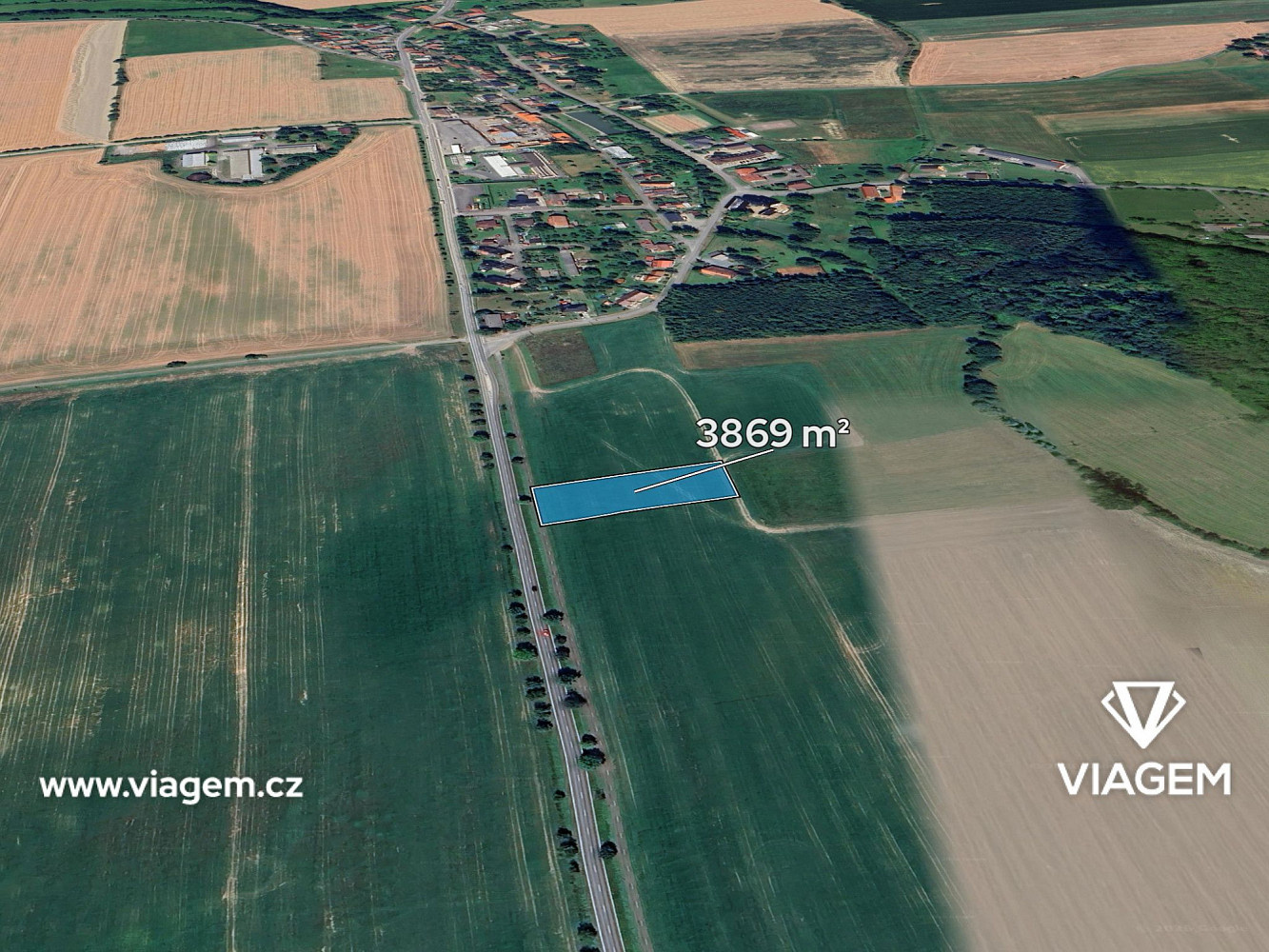 Prodej pole 644 m²
