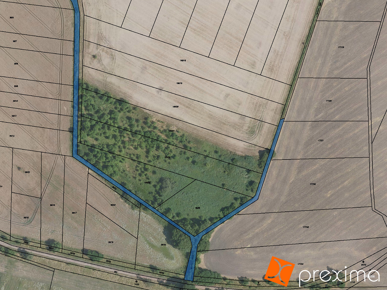 Prodej pole 165 m²