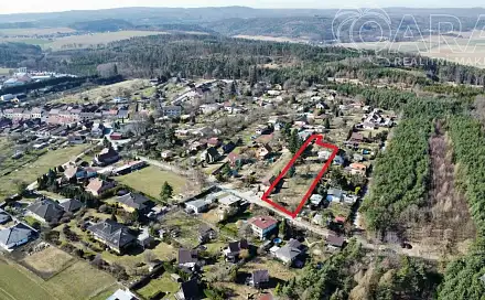 Prodej stavebního pozemku 2 345 m², Alojzov, okres Prostějov