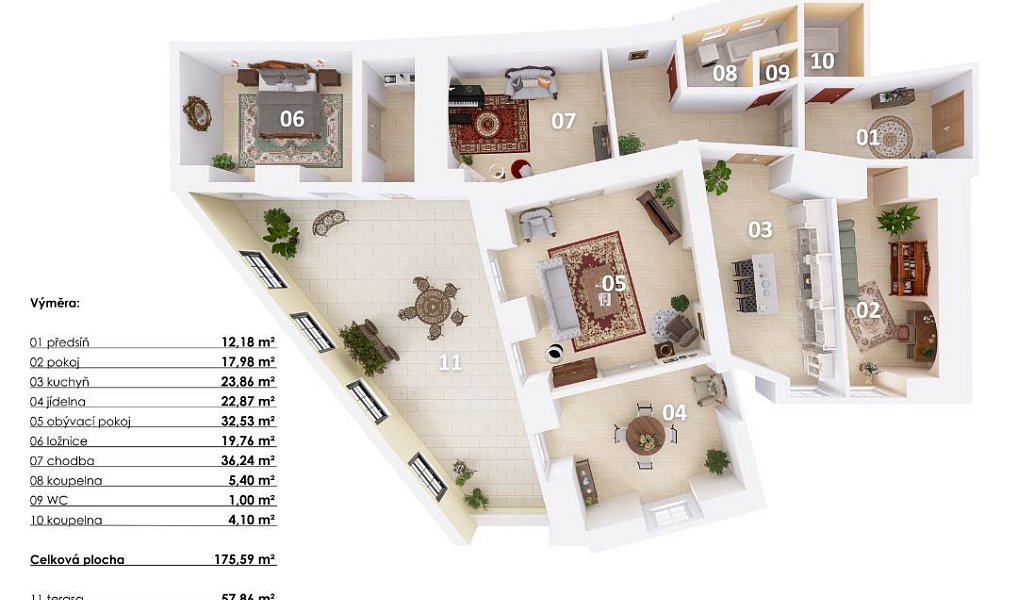Prodej bytu 5+1 176 m², Praha – náhled fotky 27