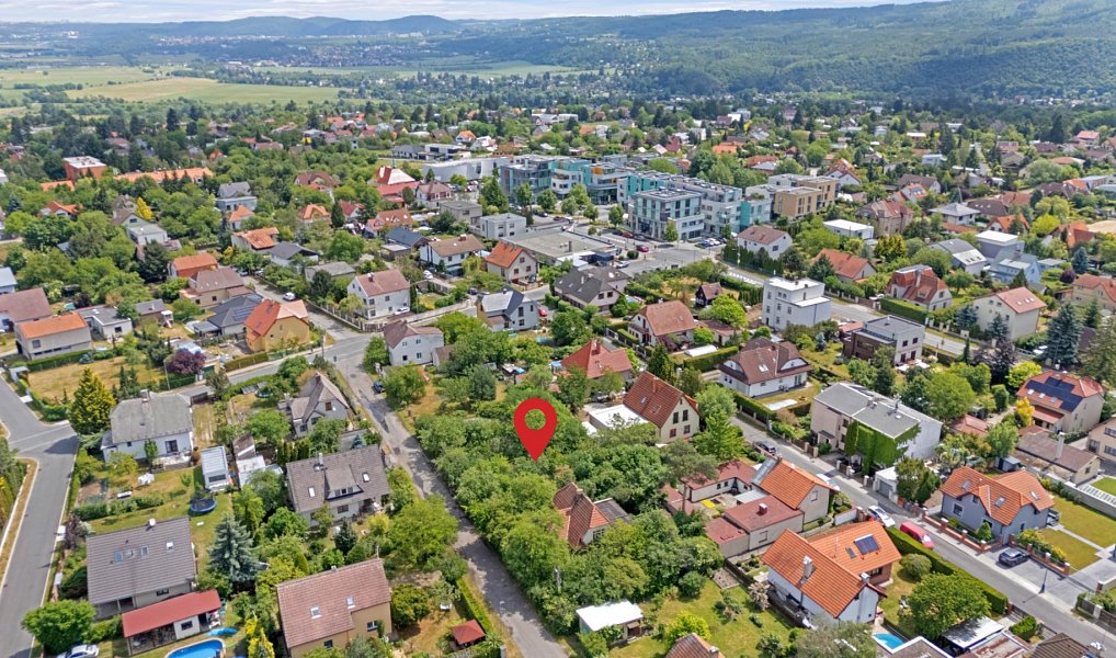 Prodej stavebního pozemku 1 303 m², Černošice – náhled fotky 12