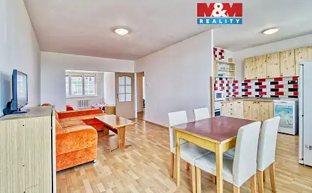 Prodej bytu 4+1 83 m², Luční, Litvínov - Janov, okres Most