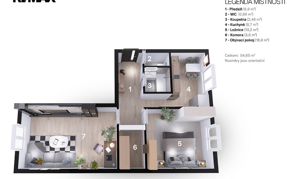 Prodej bytu 2+1 55 m², Ostrava – náhled fotky 2