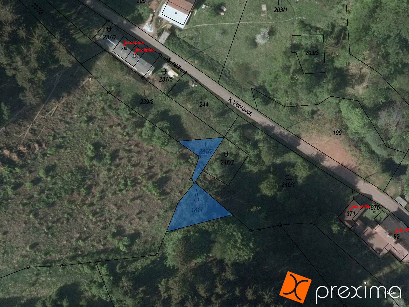 Prodej stavebního pozemku 142 m²