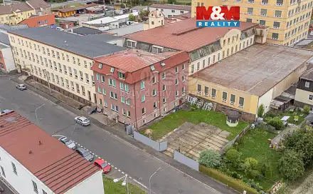 Prodej nájemního domu, činžáku 1 318 m², Pekařská, Cheb