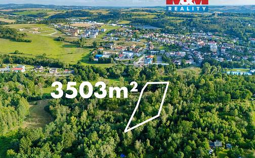Prodej lesa 3 503 m², Velké Meziříčí, okres Žďár nad Sázavou