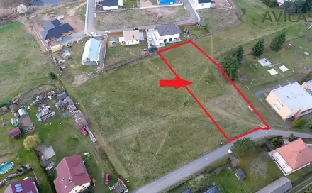 Prodej stavebního pozemku 1 793 m², Višňová, okres Příbram