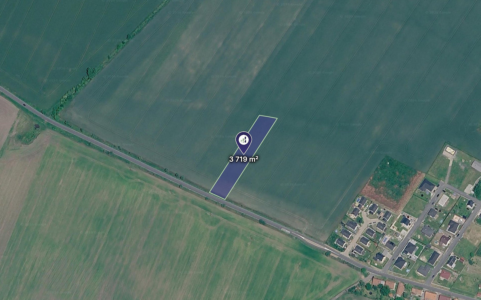 Prodej pole 989 m²