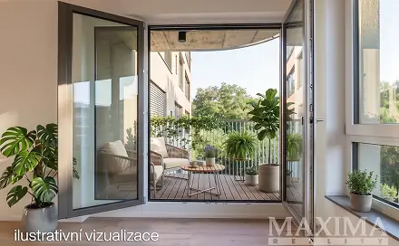 Prodej bytu 1+kk 37 m², U Komína, Praha 5 - Radlice