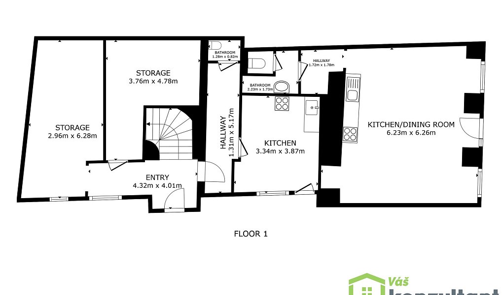 Prodej domu 222 m² s pozemkem 135 m², Velké Meziříčí – náhled fotky 32