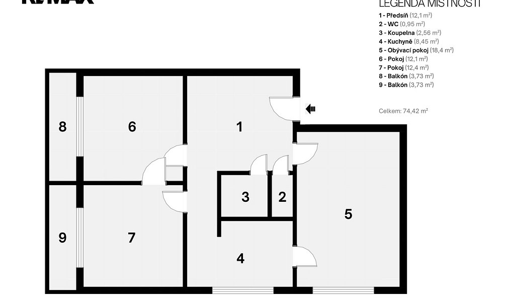 Prodej bytu 3+1 67 m², Světlá nad Sázavou – náhled fotky 24