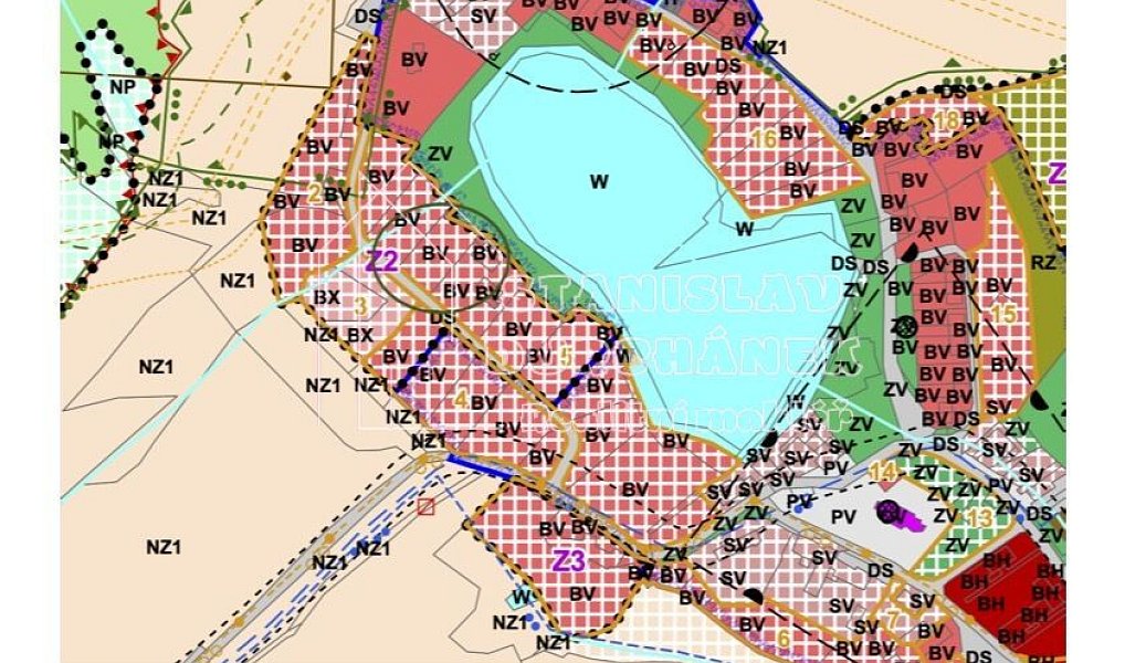 Prodej stavebního pozemku 1 713 m², Nová Ves – náhled fotky 5