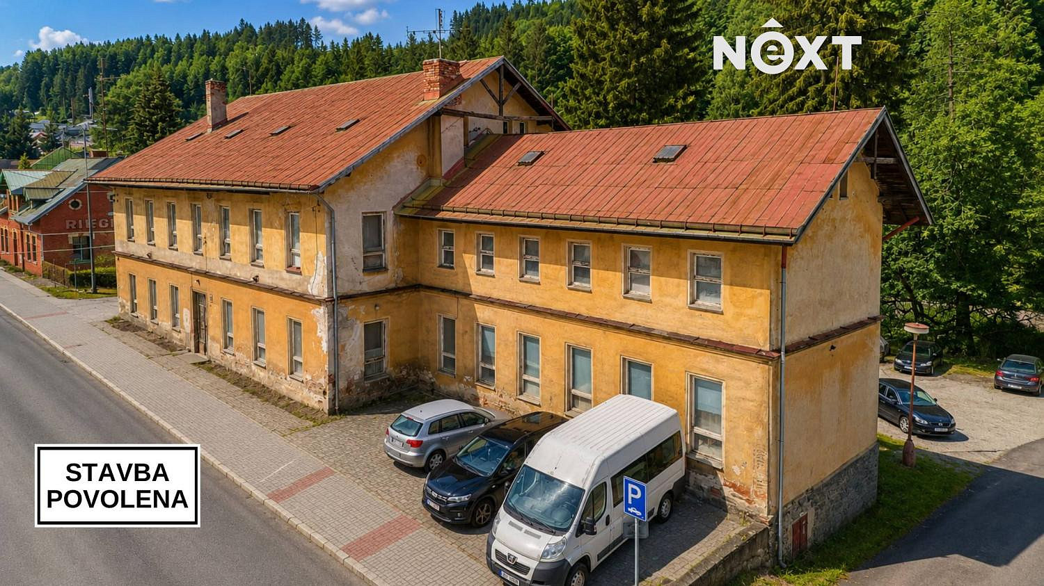 Prodej nájemního domu, činžáku 1 397 m²