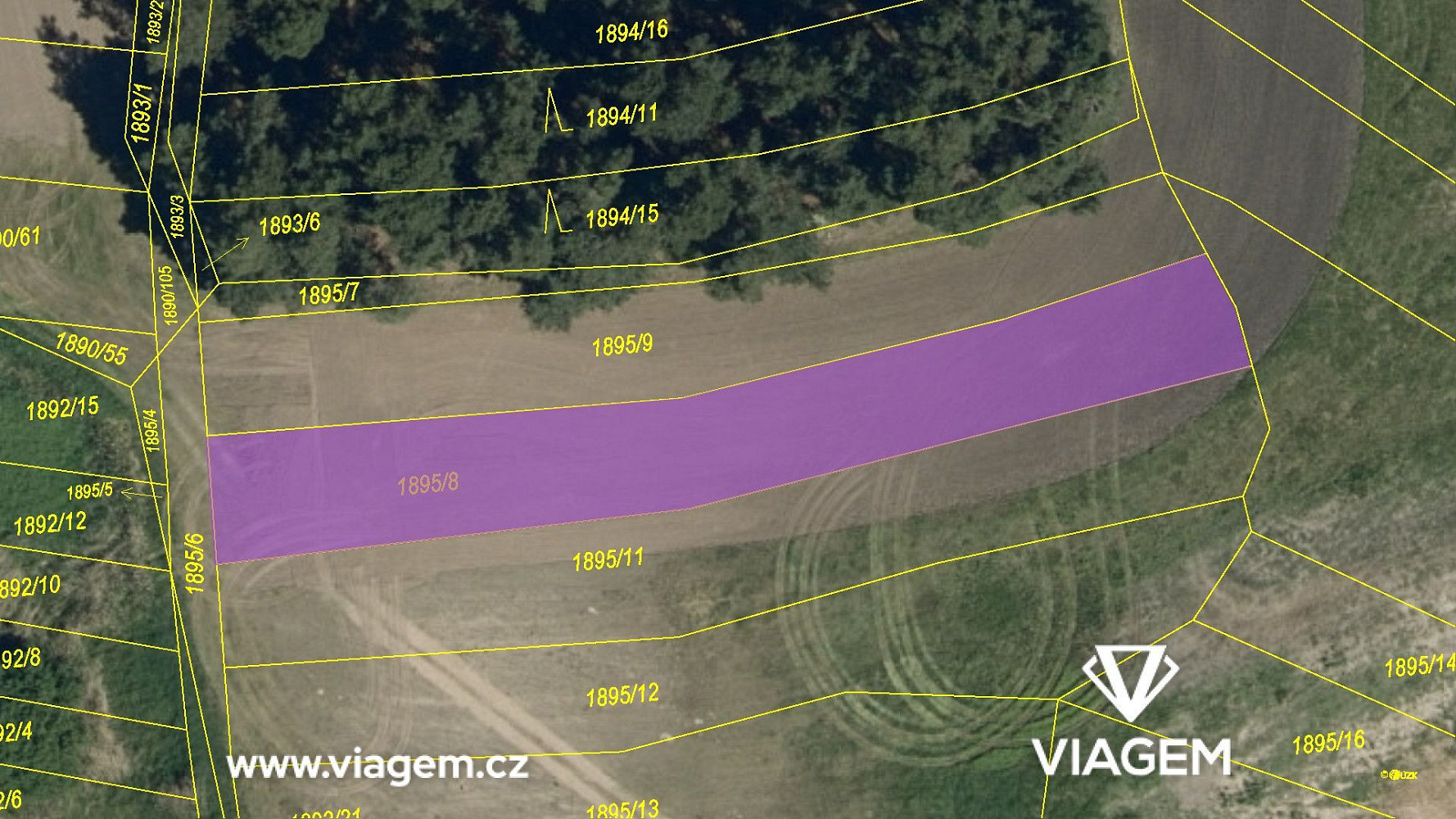 Prodej pole 1 017 m² – fotografie 4