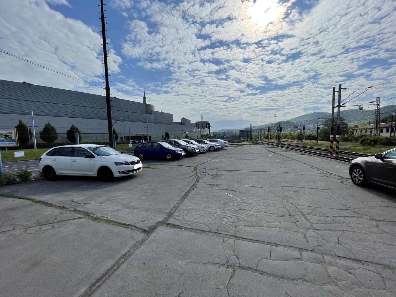 Pronájem odstavných ploch centrum Ústí nad Labem – pohled 2
