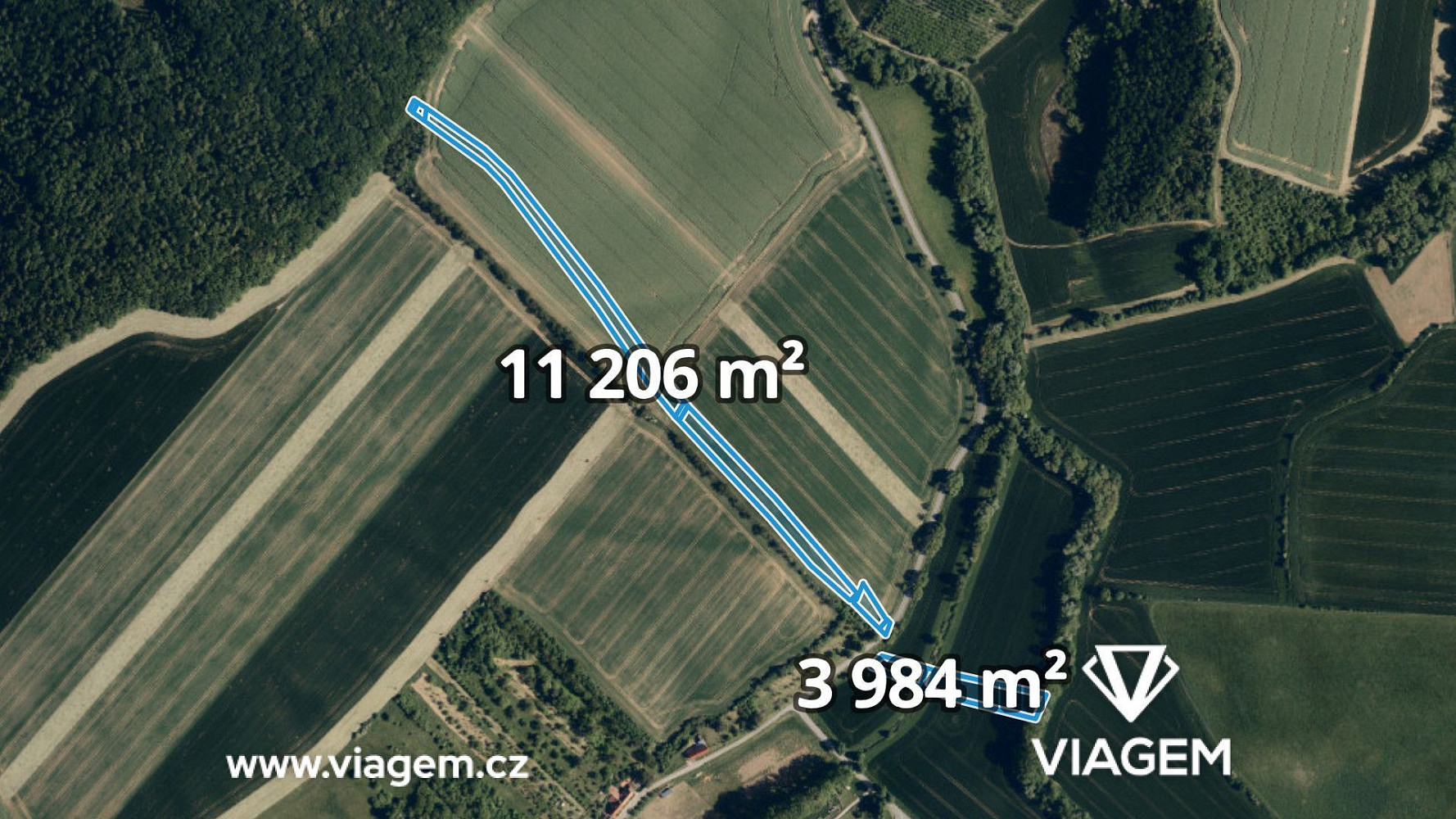 Prodej pole 4 080 m² – fotografie 3
