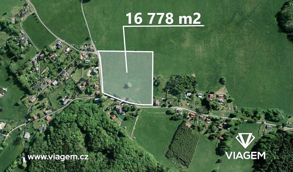 Prodej pole 16 778 m², Krásná Lípa – náhled fotky 2