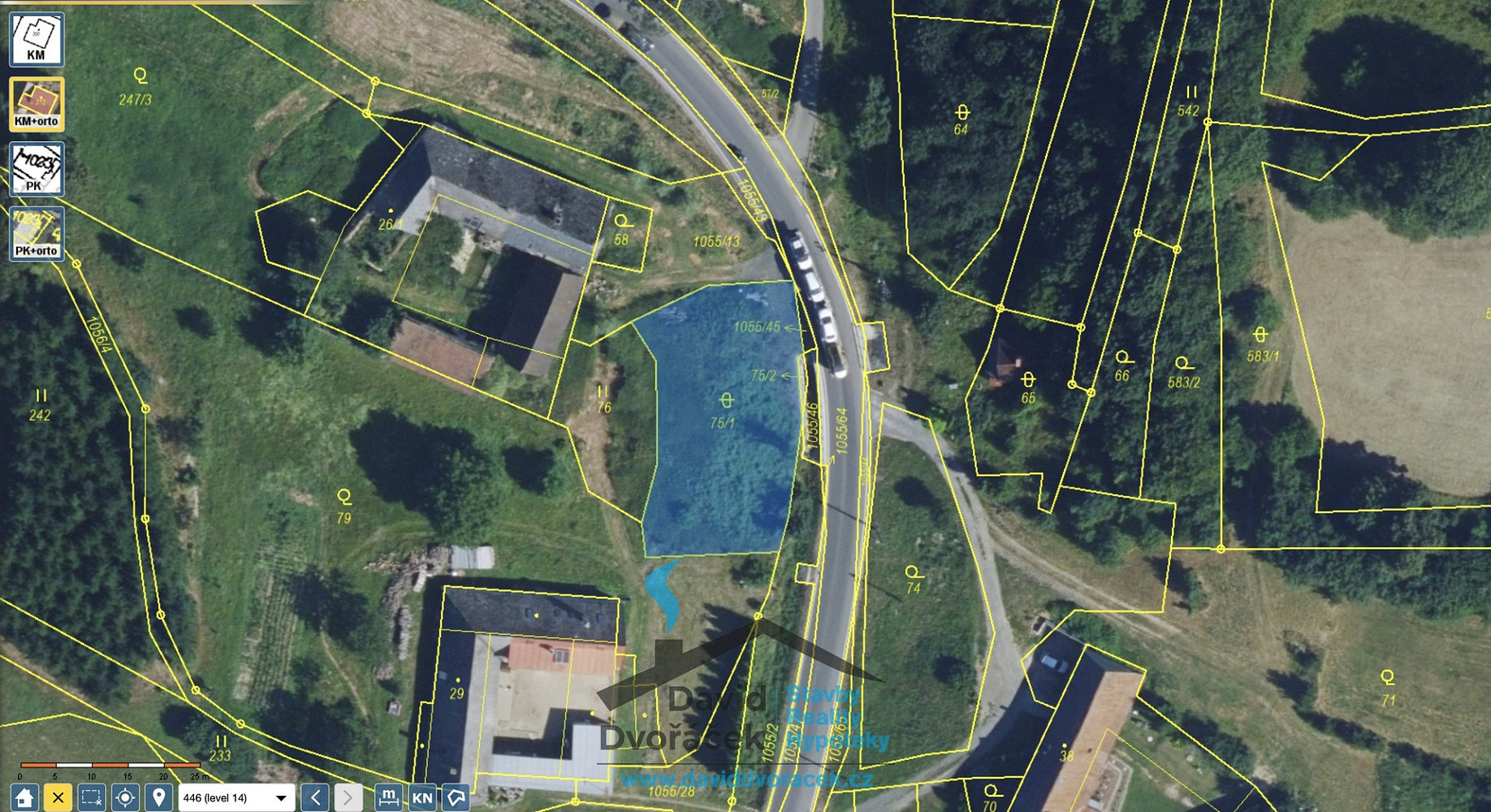 Prodej stavebního pozemku 748 m²