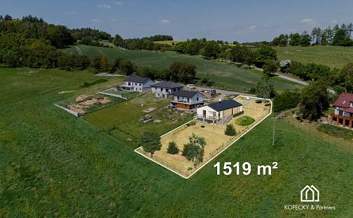 Prodej stavebního pozemku 1 519 m², Pozovská, Postupice, okres Benešov