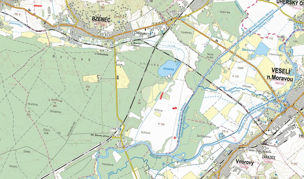 Prodej pole 12 700 m², Bzenec – náhled fotky 3