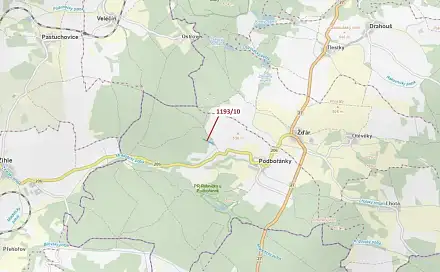 Dražba lesa 4 694 m², Žďár