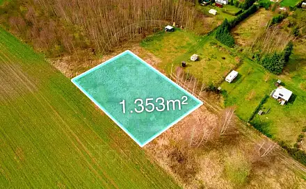 Prodej zahrady 1 353 m², Lipová - Mechová, okres Cheb