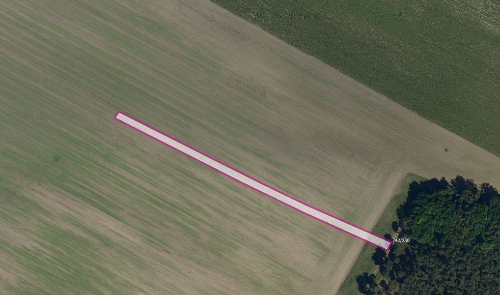 Prodej pole 5 446 m², Skoronice – náhled fotky 3