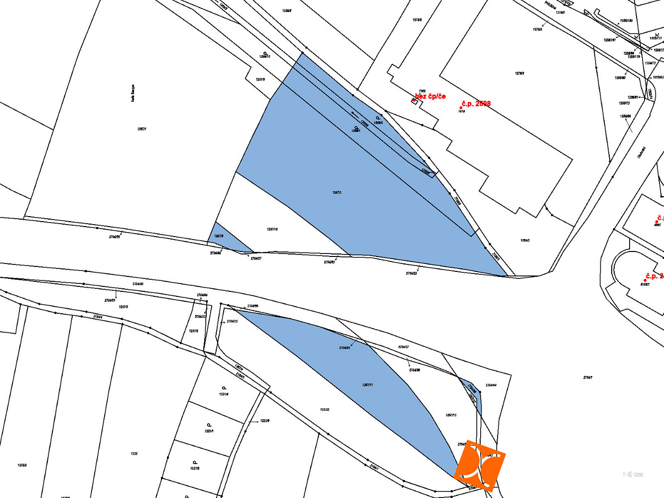 Prodej komerčního pozemku 4 124 m² – fotografie 3