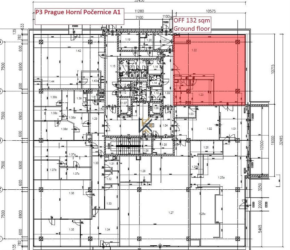Pronájem kanceláře 132 m² — photo 5