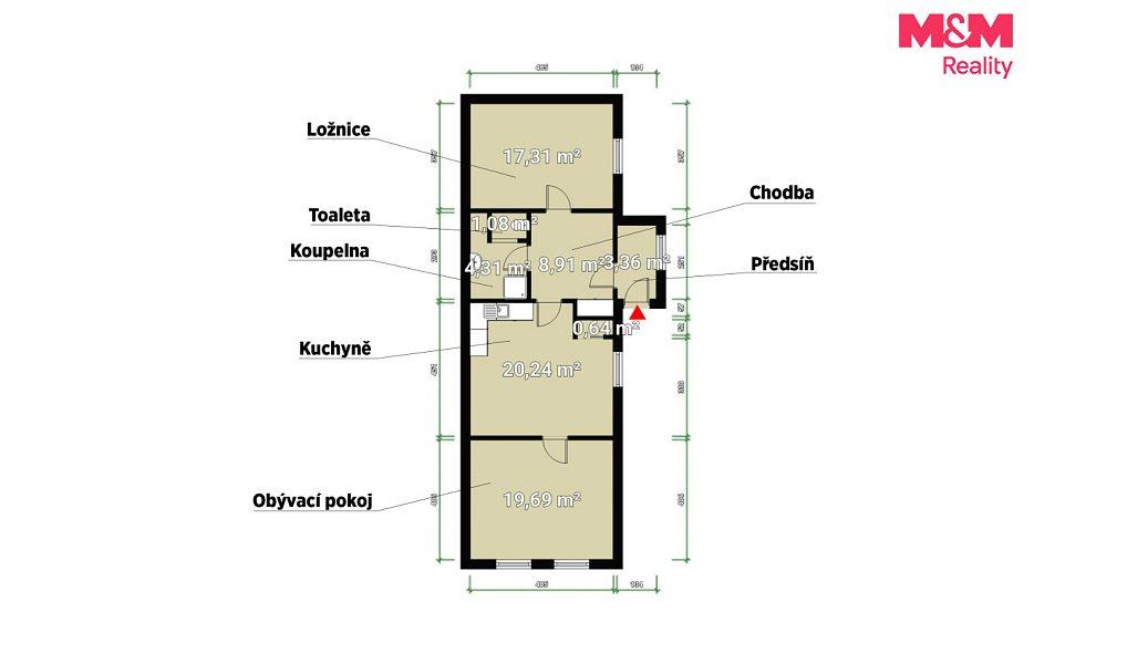 Prodej domu 75 m² s pozemkem 1 158 m², Chválenice – náhled fotky 2