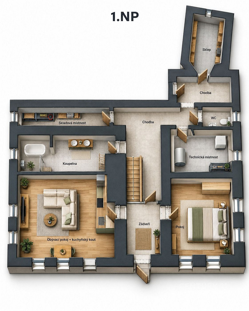 Prodej domu 218 m² s pozemkem 832 m² – fotografie 2