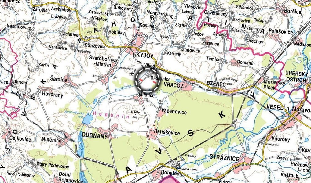 Prodej pole 5 446 m², Skoronice – náhled fotky 5