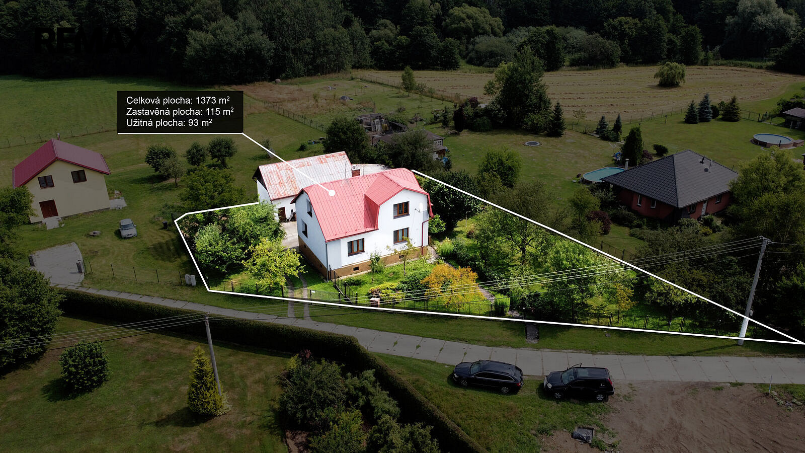 Prodej domu 93 m² s pozemkem 1 373 m²