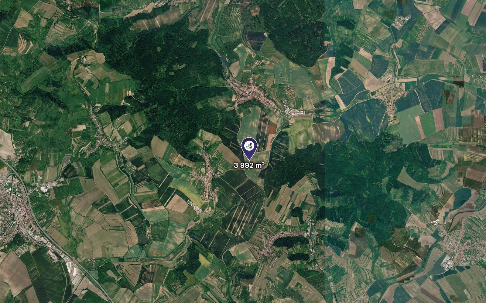 Prodej pole 3 992 m² – fotografie 2