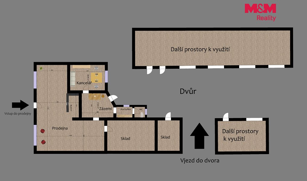 Pronájem obchodních prostor 890 m², Čáslav – náhled fotky 4