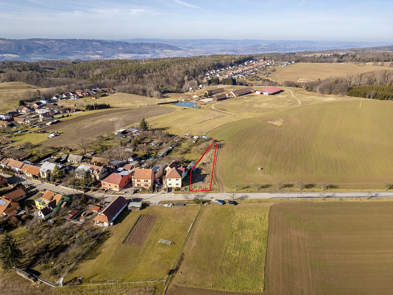 Prodej stavebního pozemku 865 m² – pohled 6