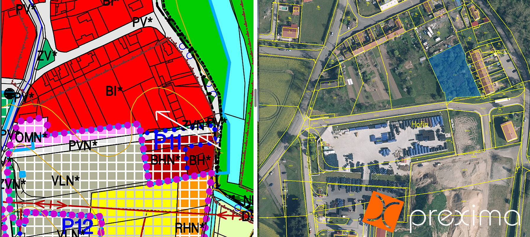 Prodej stavebního pozemku 1 935 m² – pohled 2