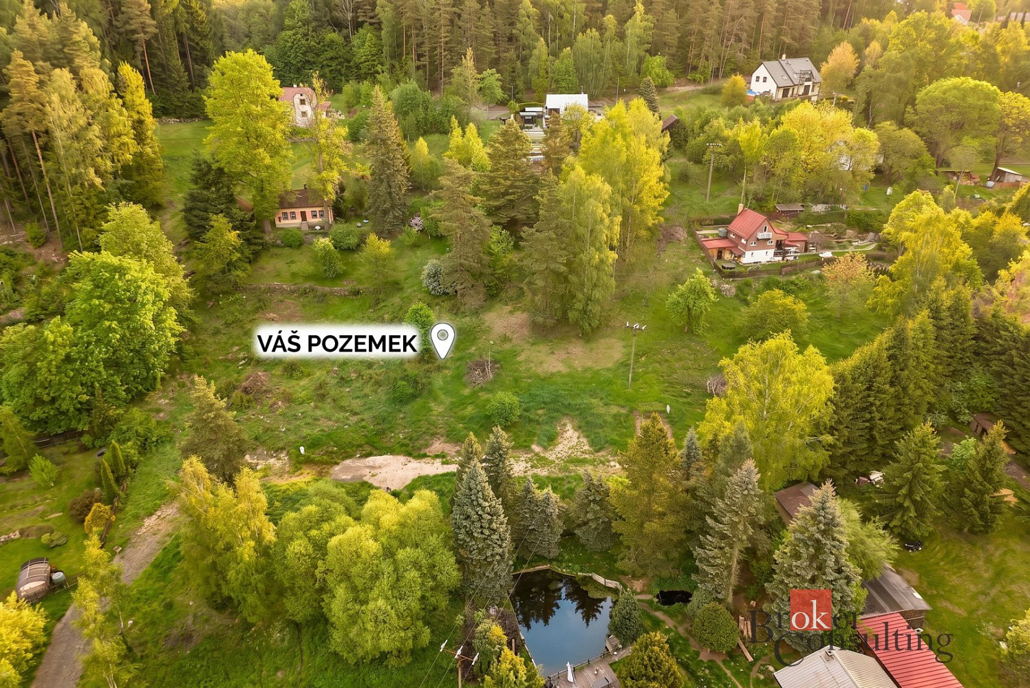 Prodej stavebního pozemku 3 934 m² – fotografie 3