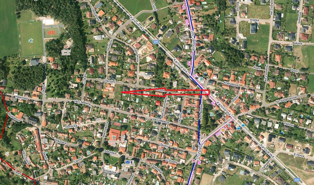 Prodej stavebního pozemku 1 013 m², Doksy – náhled fotky 6