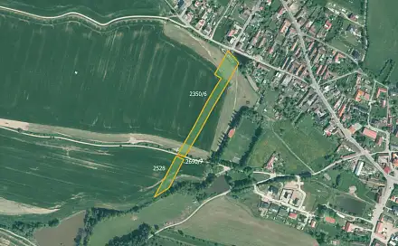 Prodej pole 10 026 m², Kluky, okres Písek