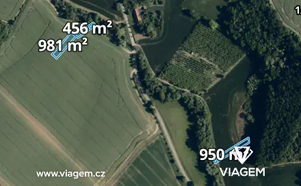 Prodej pole 613 m², Kroměříž