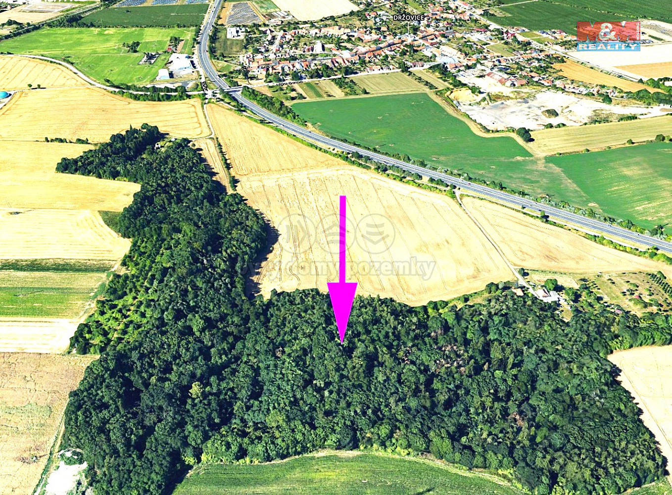 Prodej lesa 4 332 m²